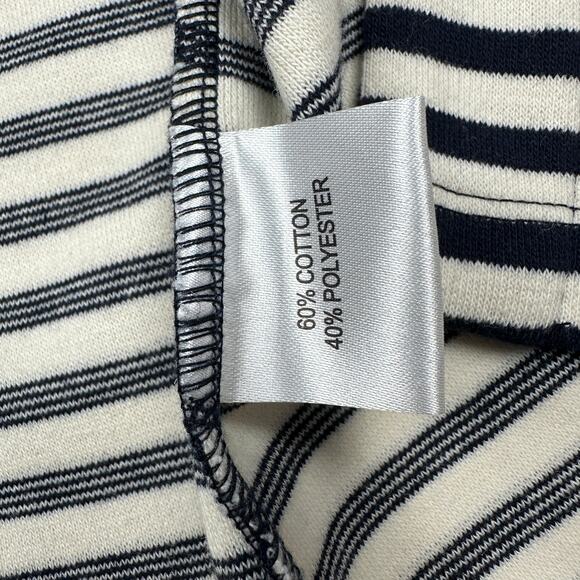 Jane and Delancey Stripe Knit Preppy Nautical Open Front Cardigan Sweater XL - Picture 10 of 14